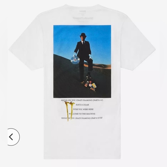 NWT Hot Topic x Pink Floyd Wish You Were Here T-Shirt Short Sleeve Shirt XS, 2X - Picture 2 of 12